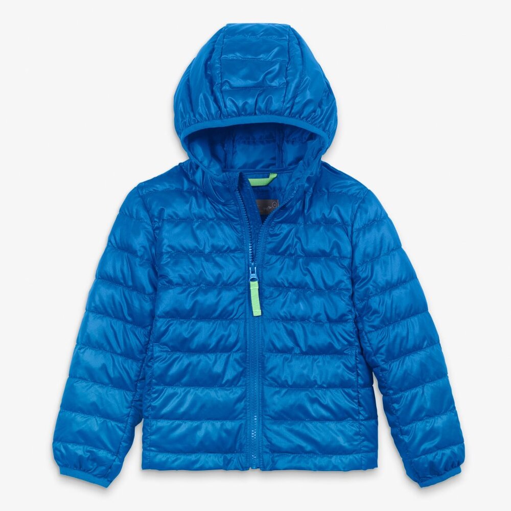 Primary Kids lightweight puffer jacket Size 8-9blueberry / 8-9 / In stock